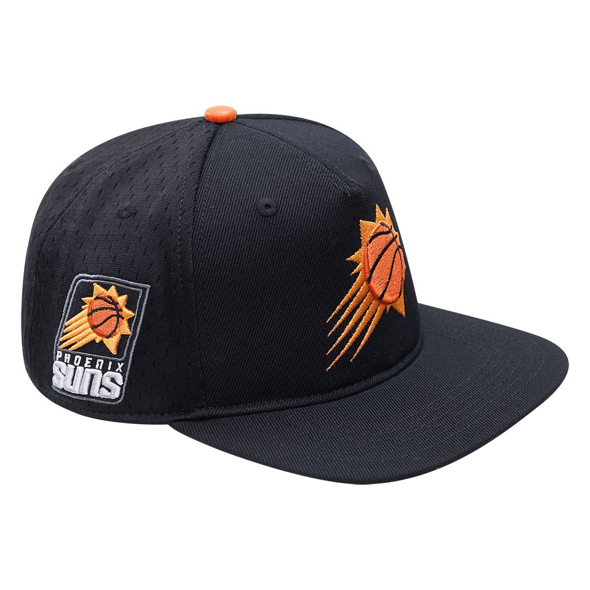 Phoenix Suns Pro Standard Ombre Mesh Button-Up Shirt - Black/Orange