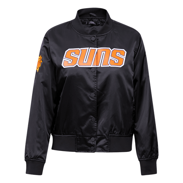 NBA PHOENIX SUNS CLASSIC WOMEN´S SATIN JACKET (BLACK) – Pro Standard