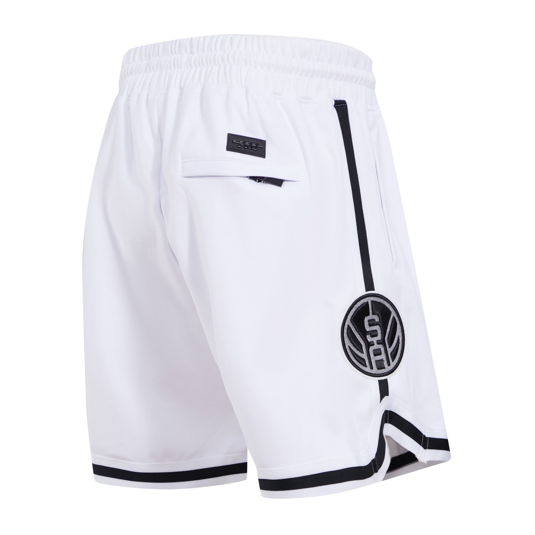 NBA SAN ANTONIO SPURS CLASSIC CHENILLE MEN'S SHORT (WHITE) – Pro