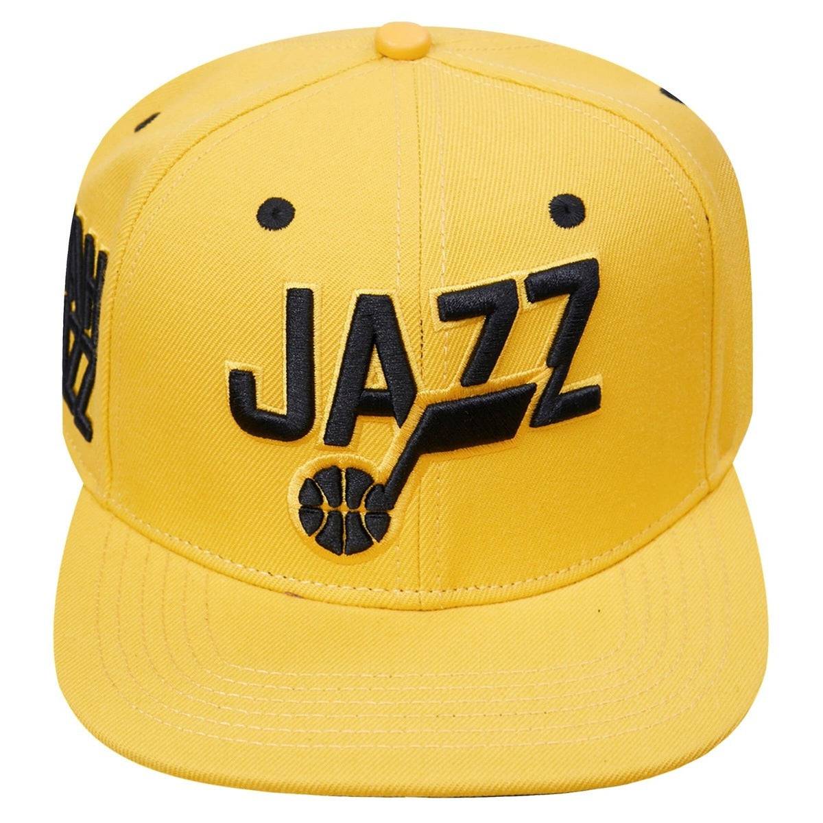 NBA UTAH JAZZ RETRO CLASSIC LOGO WOOL SNAPBACK HAT