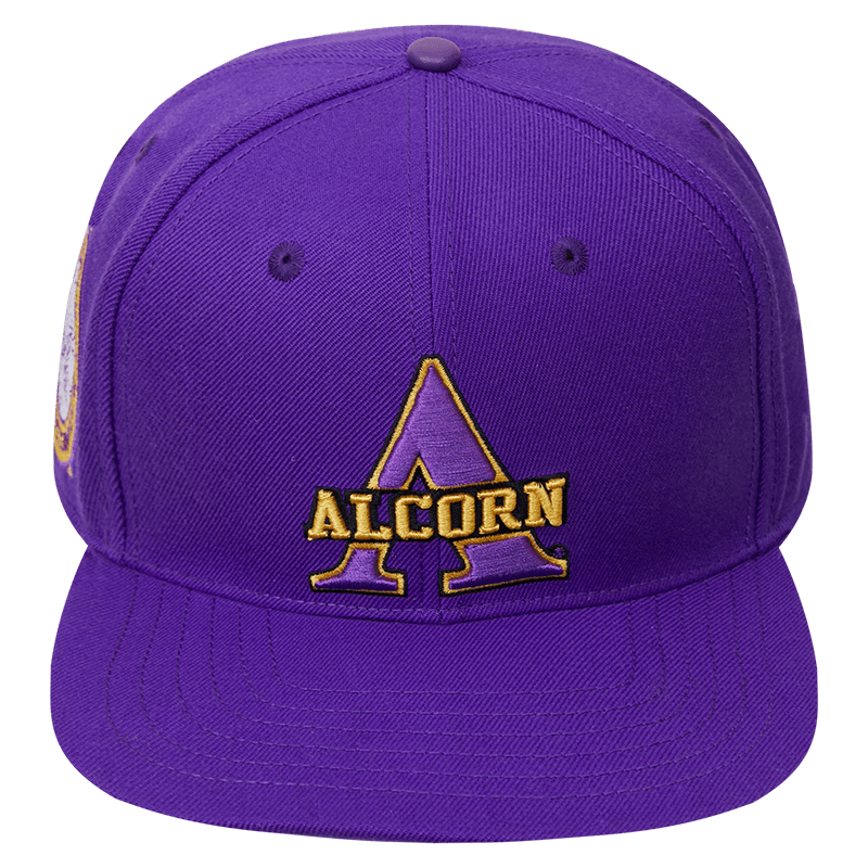ALCORN STATE UNIVERSITY CLASSIC WOOL SNAPBACK HAT (PURPLE)