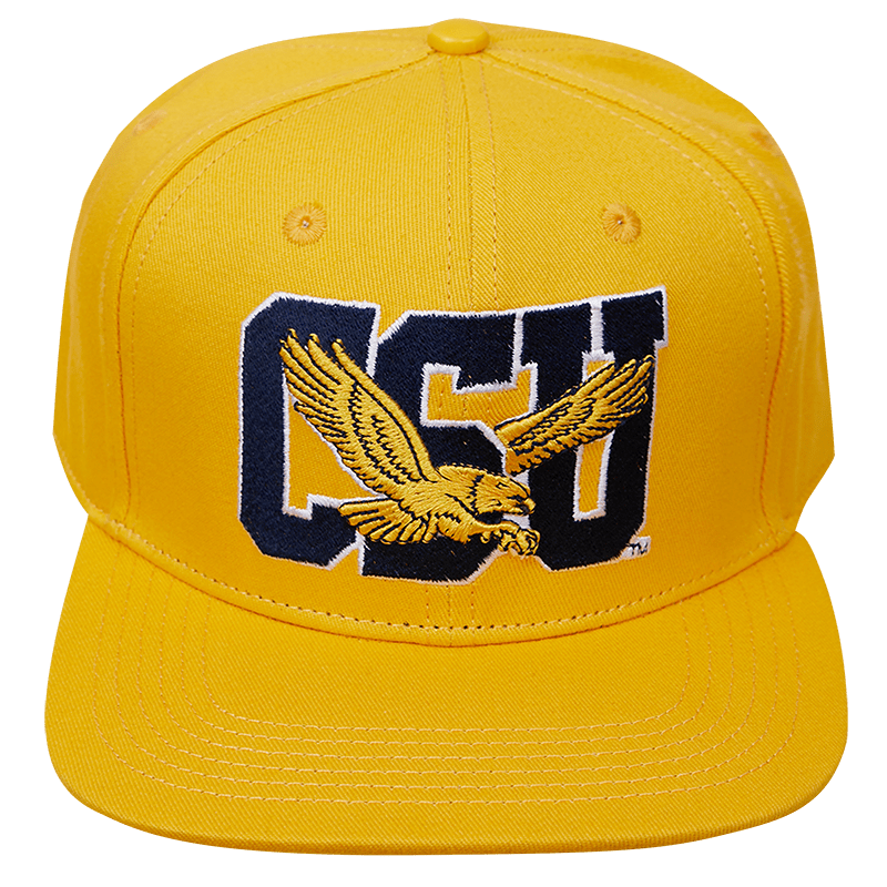 COPPIN STATE UNIVERSITY CLASSIC UNISEX WOOL SNAPBACK HAT (YELLOW)