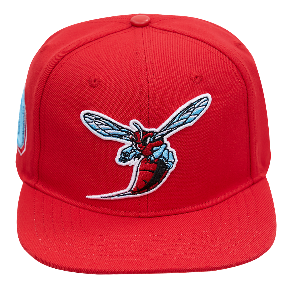 DELAWARE STATE UNIVERSITY CLASSIC UNISEX WOOL SNAPBACK HAT (RED)
