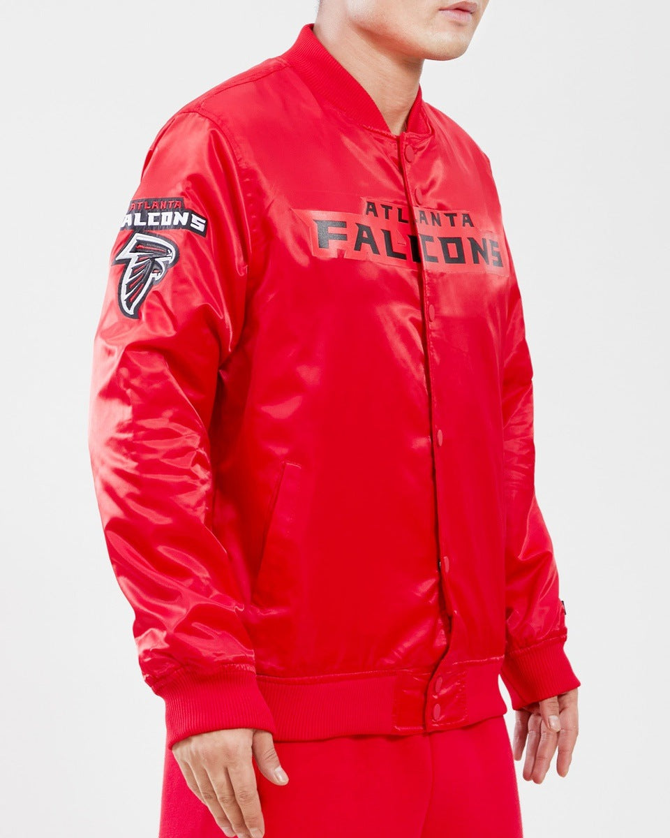 NFL Atlanta Falcons Men Full Zip Track Jacket Cardinal Red Men's Big popular Tall 3XLT