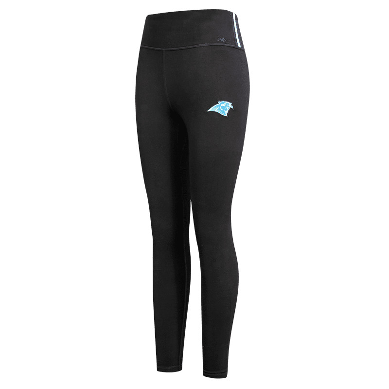 NFL CAROLINA PANTHERS WASHED NEON WOMEN S JERSEY LEGGING BLACK Pro Standard