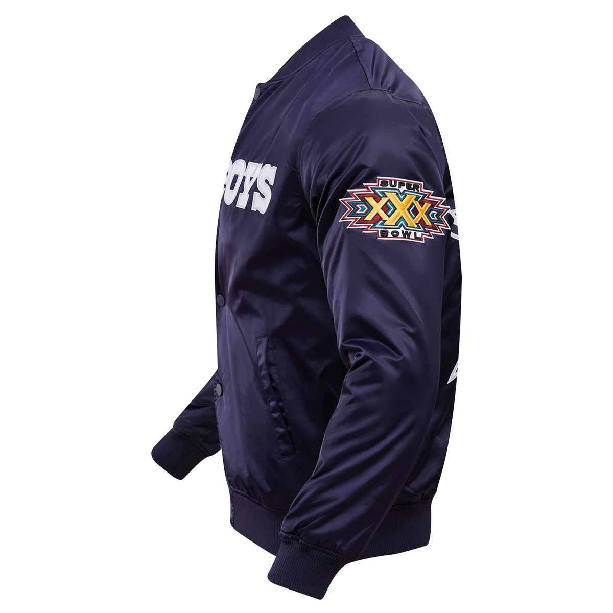 NBA, Jackets & Coats, Nfl Nba Team Patches Bomber Jacket Size Xxl Or 2xl