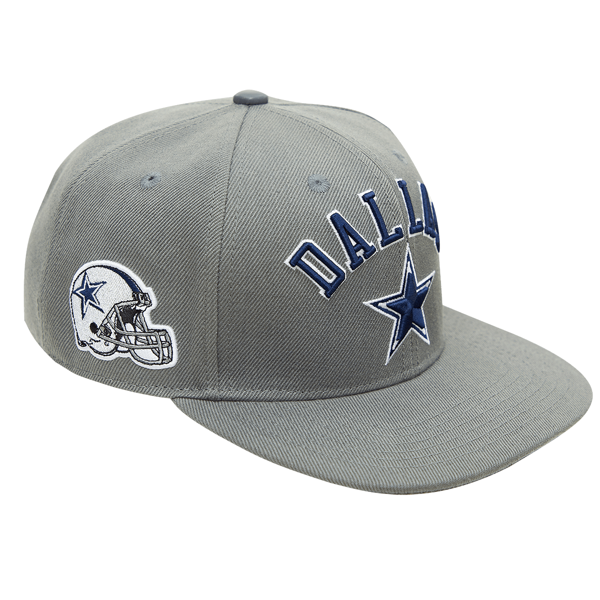 Pro Standard Dallas Cowboys Stacked Logo Snapback Hat