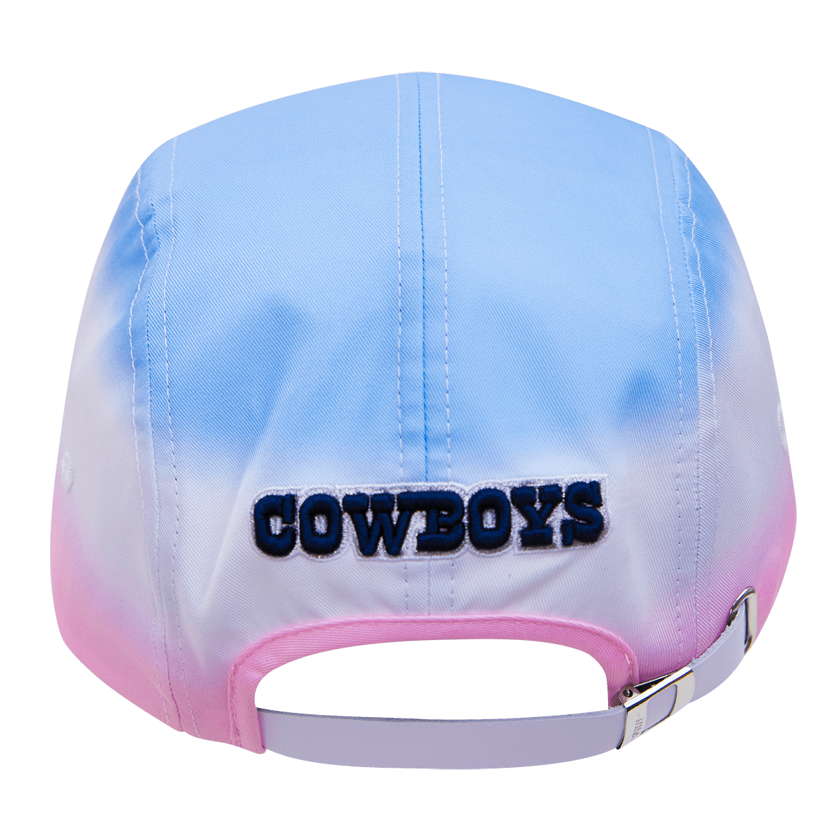 DALLAS COWBOYS 5 PANEL HAT OMBRE (BLUE/WHITE/PINK) – Pro Standard