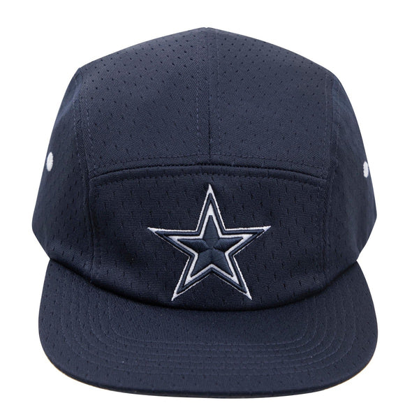 DALLAS COWBOYS LOGO MESH 5 PANEL HAT (WHITE) – Pro Standard