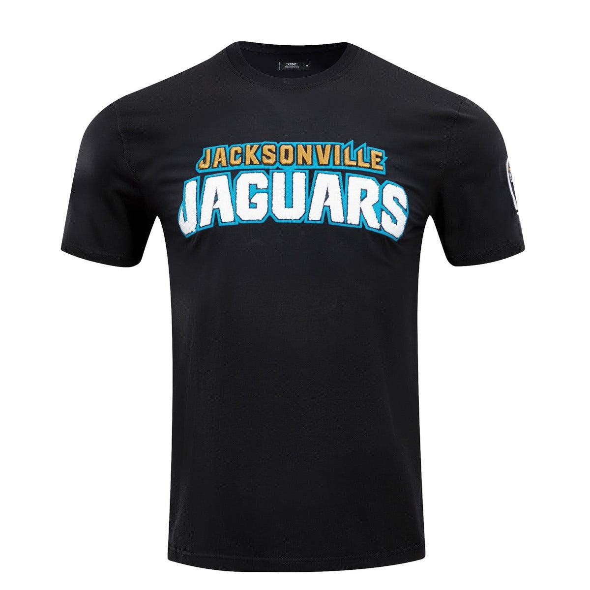 Pro Standard Jacksonville Jaguars ClaShort Sleeveic Chenille Dk Tee (Black) 2XL