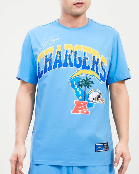 LOS ANGELES LAKERS CLASSIC CHENILLE SJ TEE (UNIVERSITY BLUE)