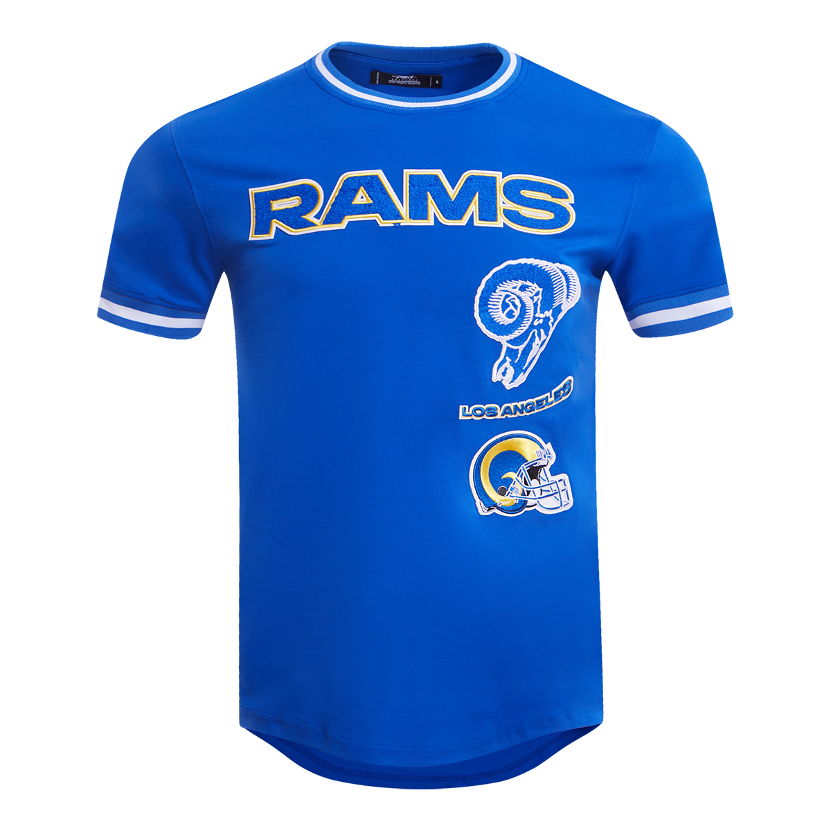 NFL LOS ANGELES RAMS RETRO CLASSIC MEN'S TEE (ROYAL BLUE)