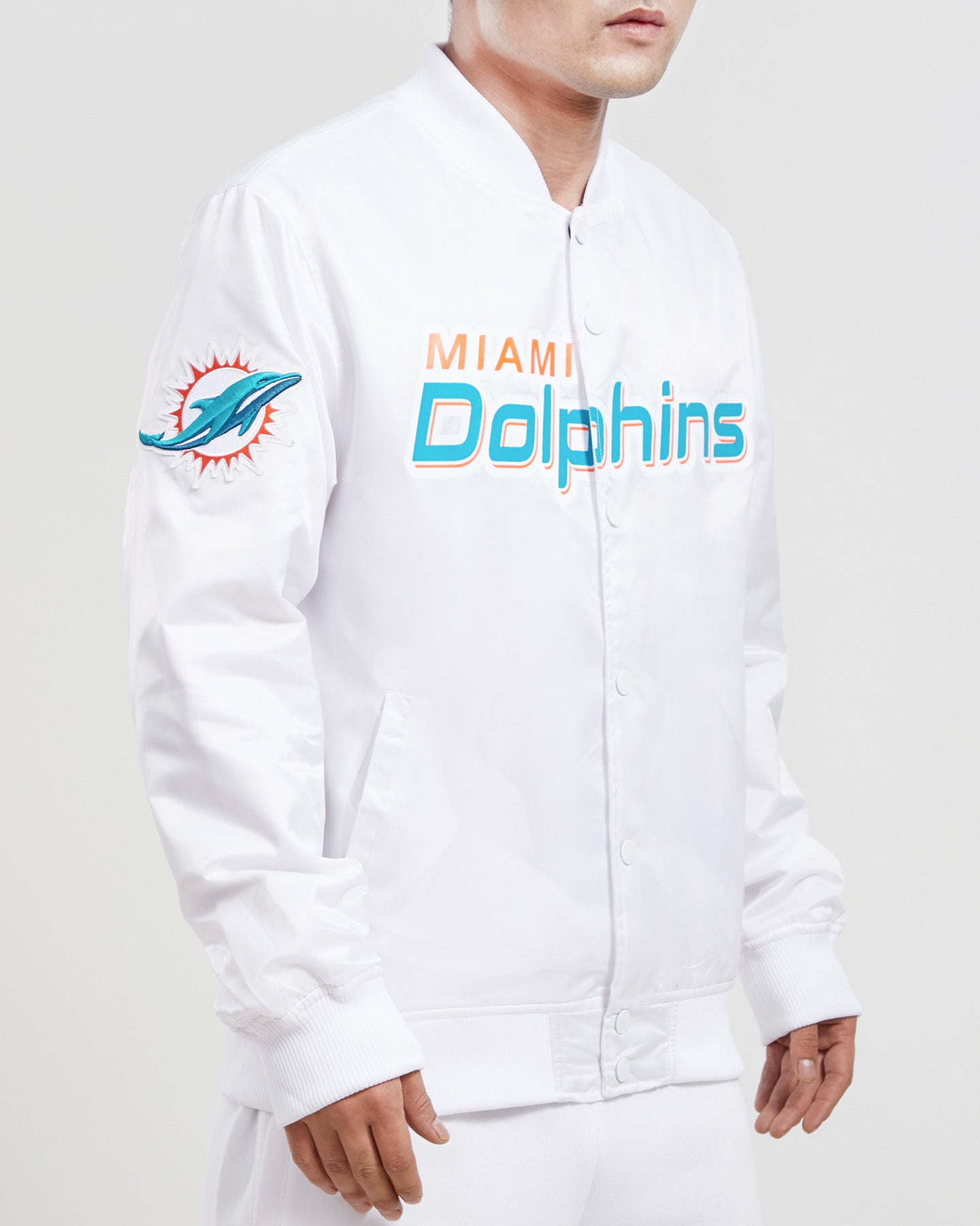 Miami dolphins track discount jacket