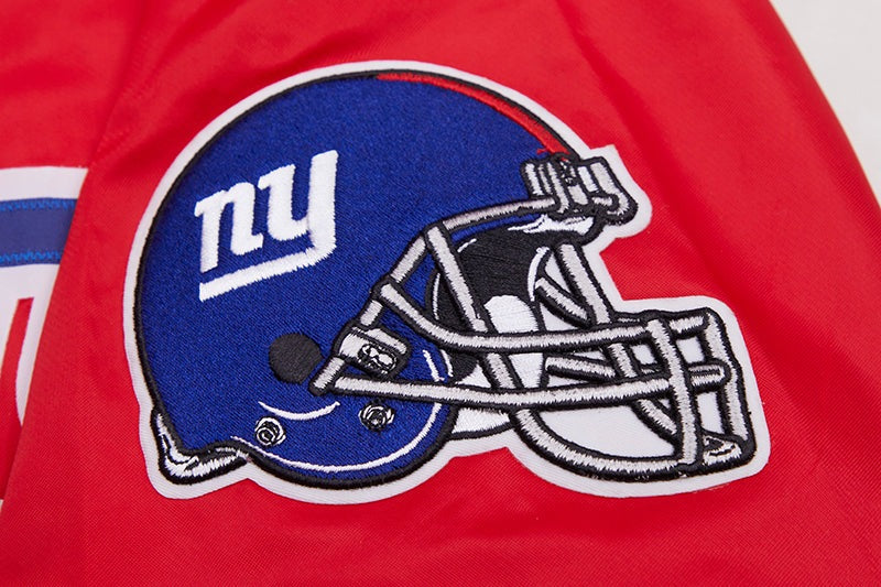 Red NY Giants Legacy Collection Satin Jacket