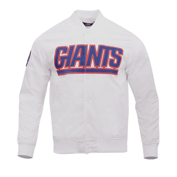 NEW YORK GIANTS WORDMARK SATIN JACKET (RED) – Pro Standard