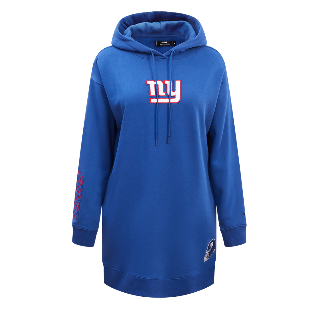 NFL NEW YORK GIANTS WOMEN'S HOODIE DRESS (DODGER BLUE)