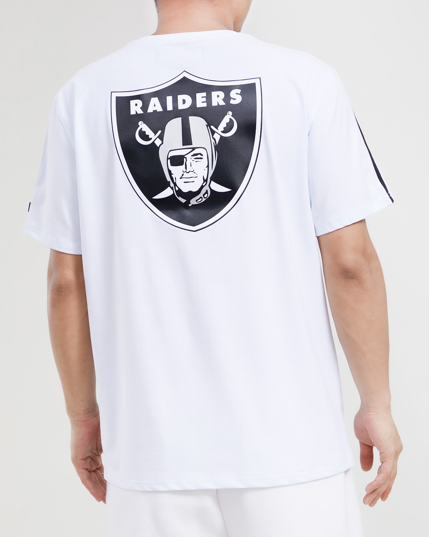 Men's Pro Standard Black/White Golden State Warriors Mesh Capsule Taping T-Shirt Size: Large