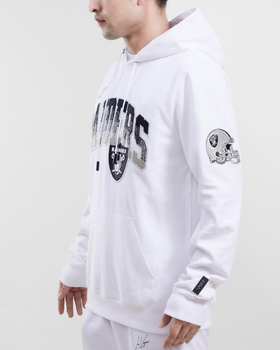 LAS VEGAS RAIDERS BRING THE ENERGY PREMIUM FLEECE DROP SHOULDER CREWNECK  PULLOVER