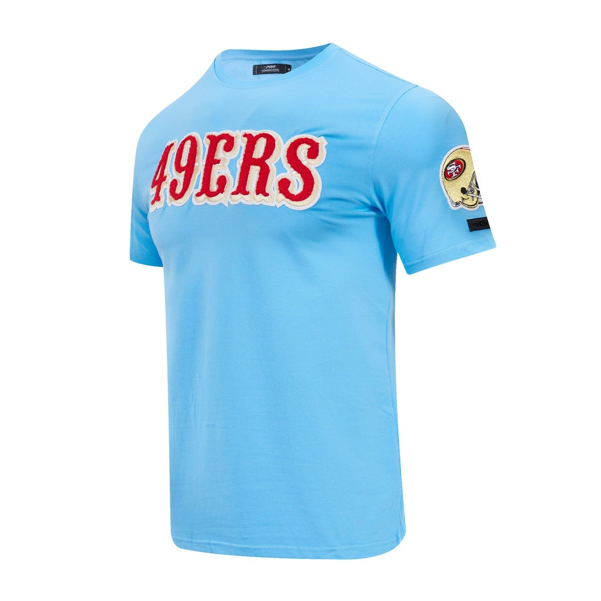 SAN FRANCISCO 49ERS CLASSIC CHENILLE SJ TEE (UNIVERSITY BLUE)