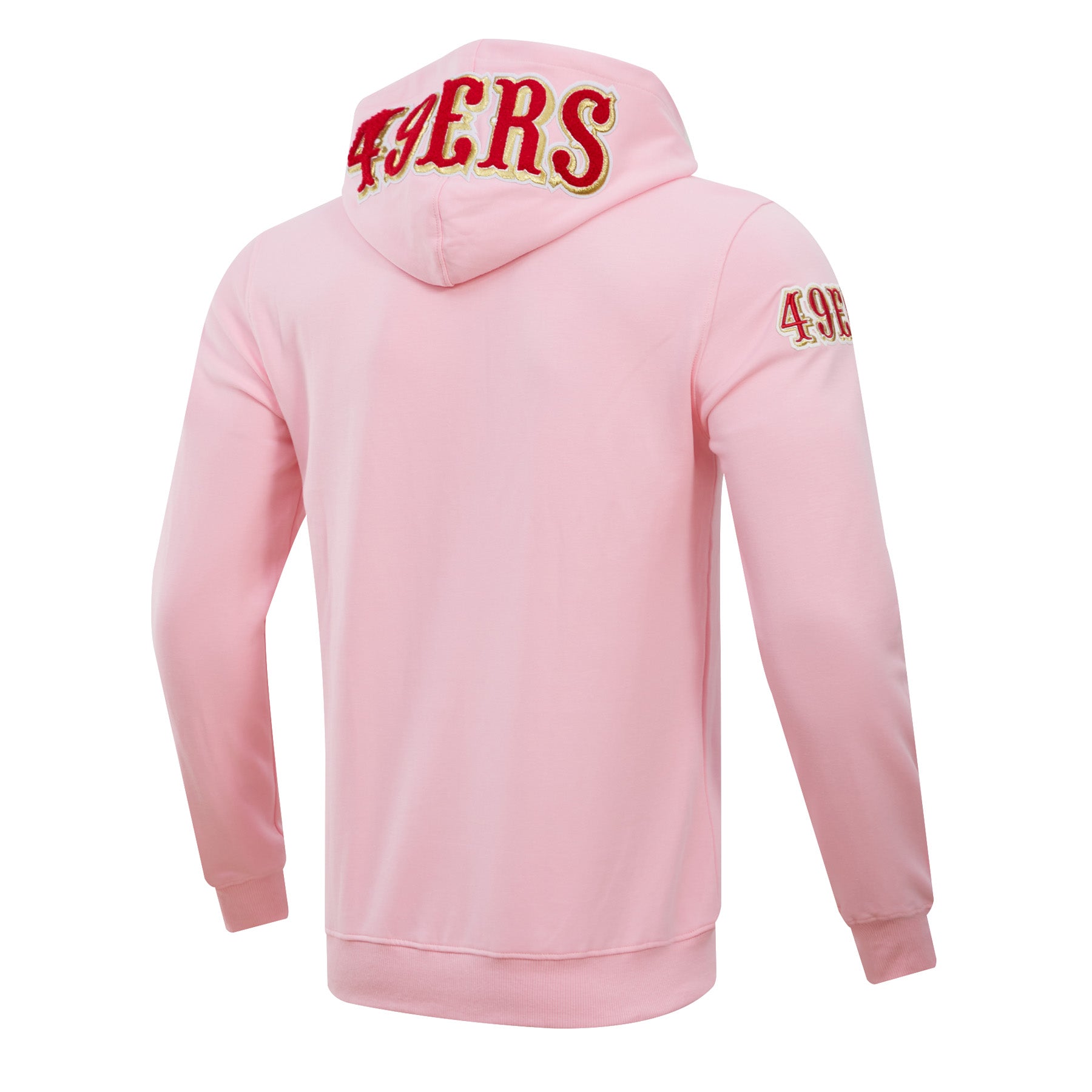 SAN FRANCISCO 49ERS CLASSIC CHENILLE DK PO HOODIE (PINK) – Pro Standard