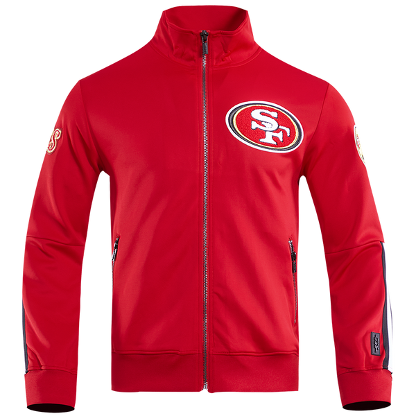 SAN FRANCISCO 49ERS CLASSIC DK TRACK JACKET (BLACK) – Pro Standard