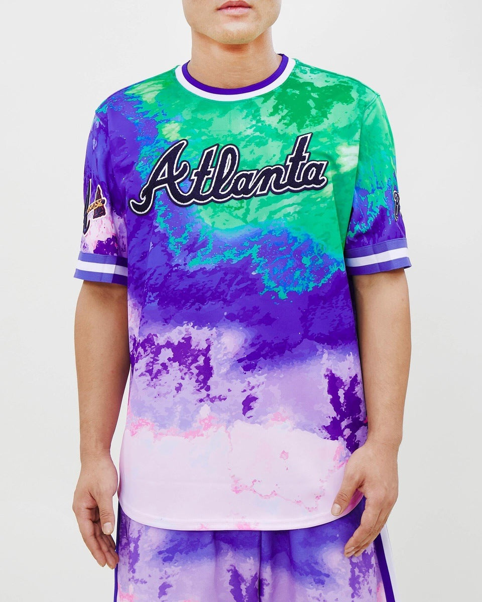 Tie dye atlanta sales braves shirt