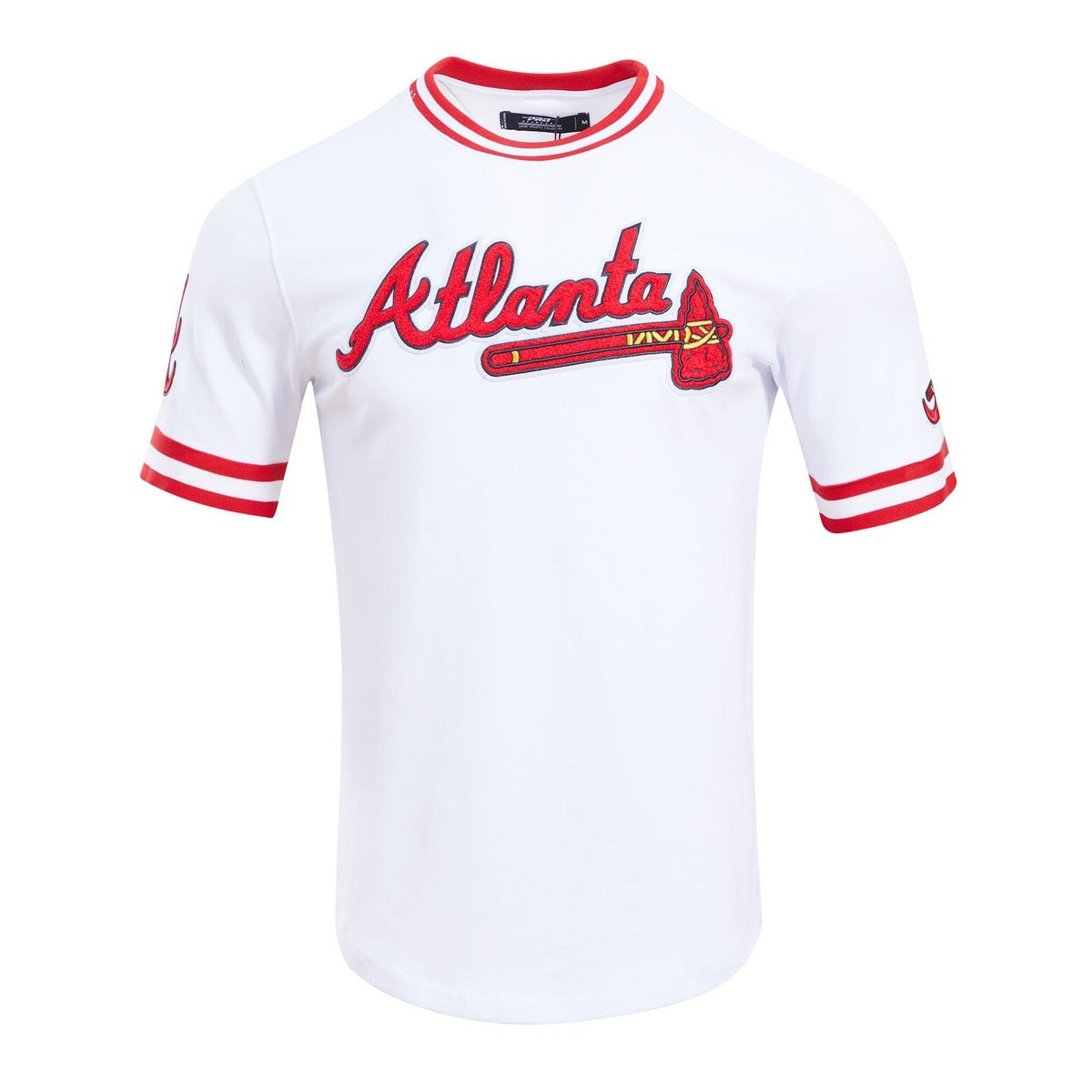 Men's Atlanta Braves Pro Standard White Team Logo Jogger Pants