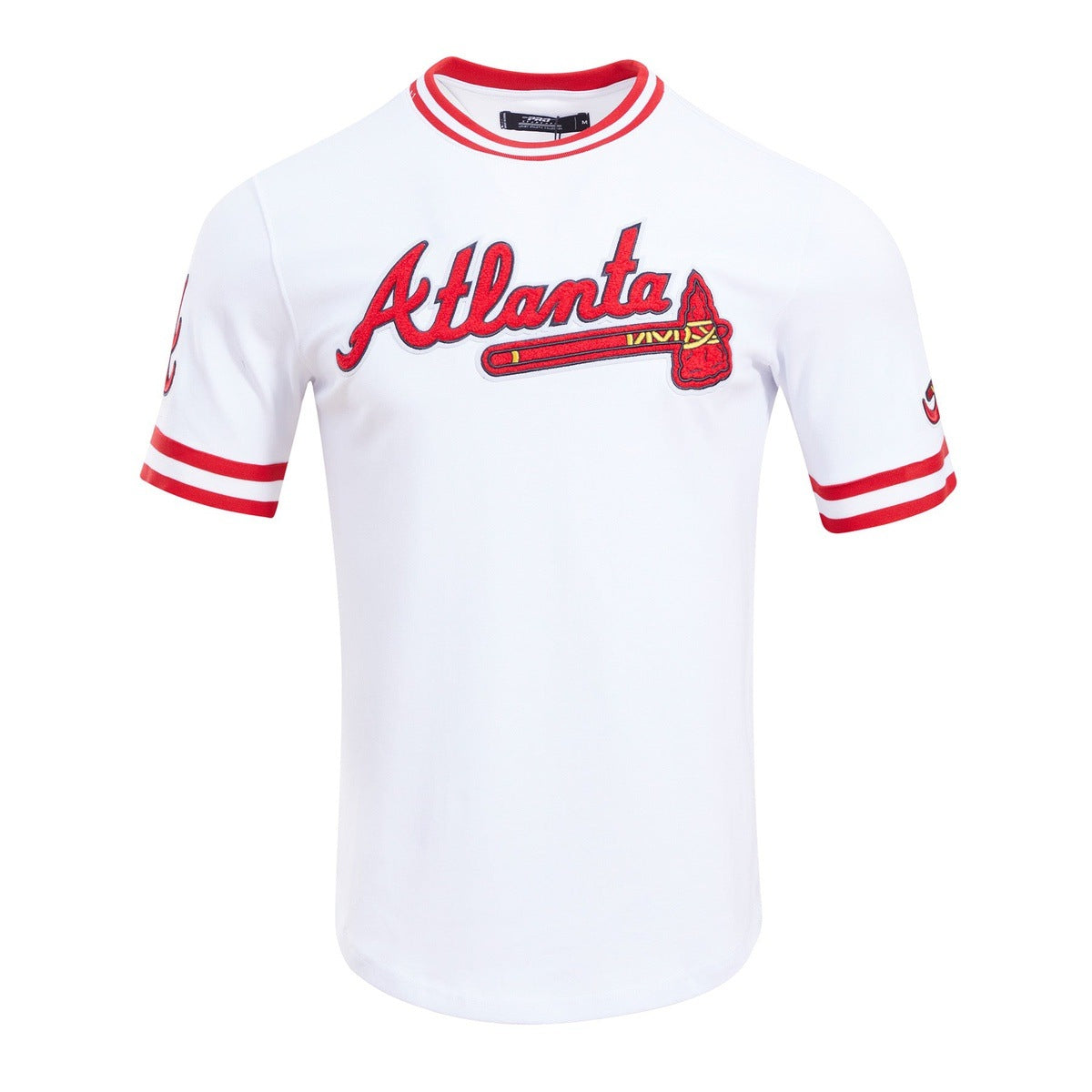 white braves shirt