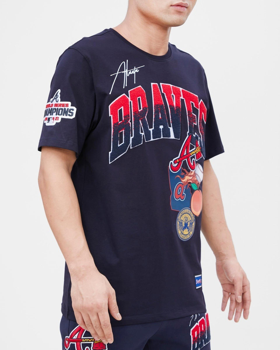 ATLANTA BRAVES HOME TOWN DK TEE (RED)