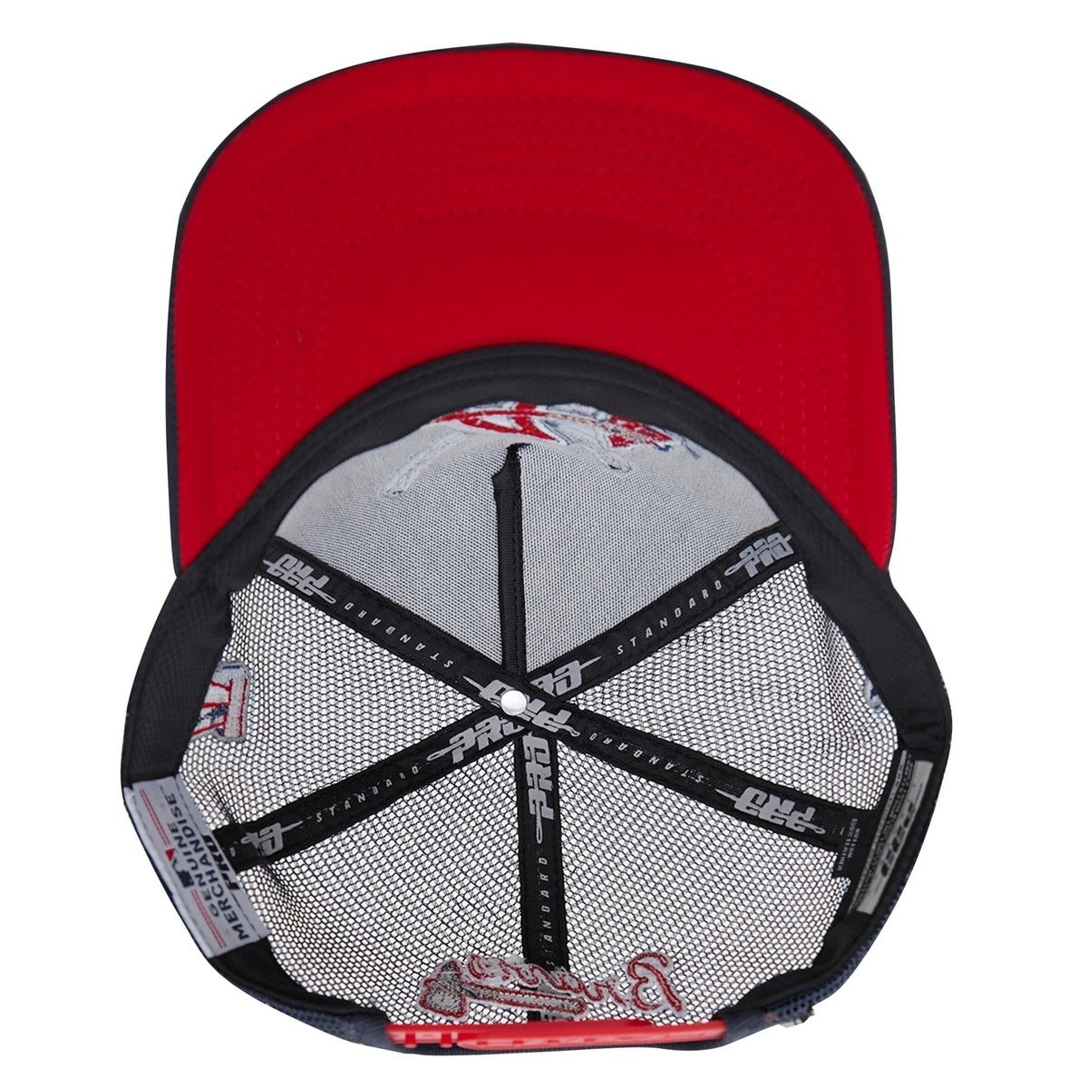 MLB ATLANTA BRAVES UNISEX MASHUP TRUCKER (MIDNIGHT NAVY)