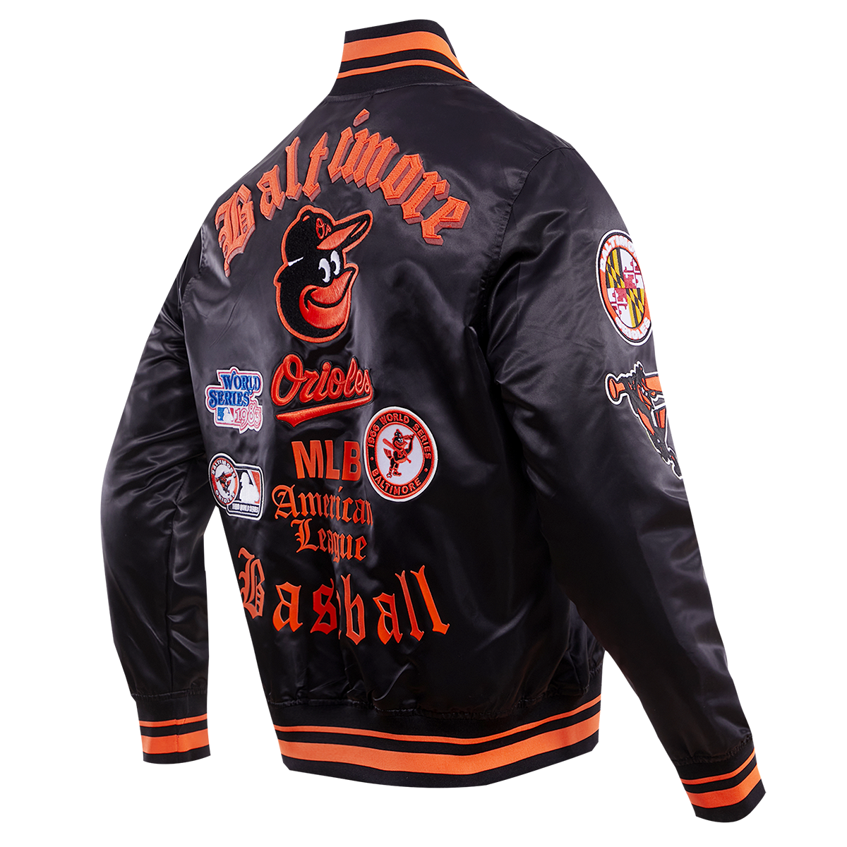 Pro Standard Baltimore Orioles Satin Jacket