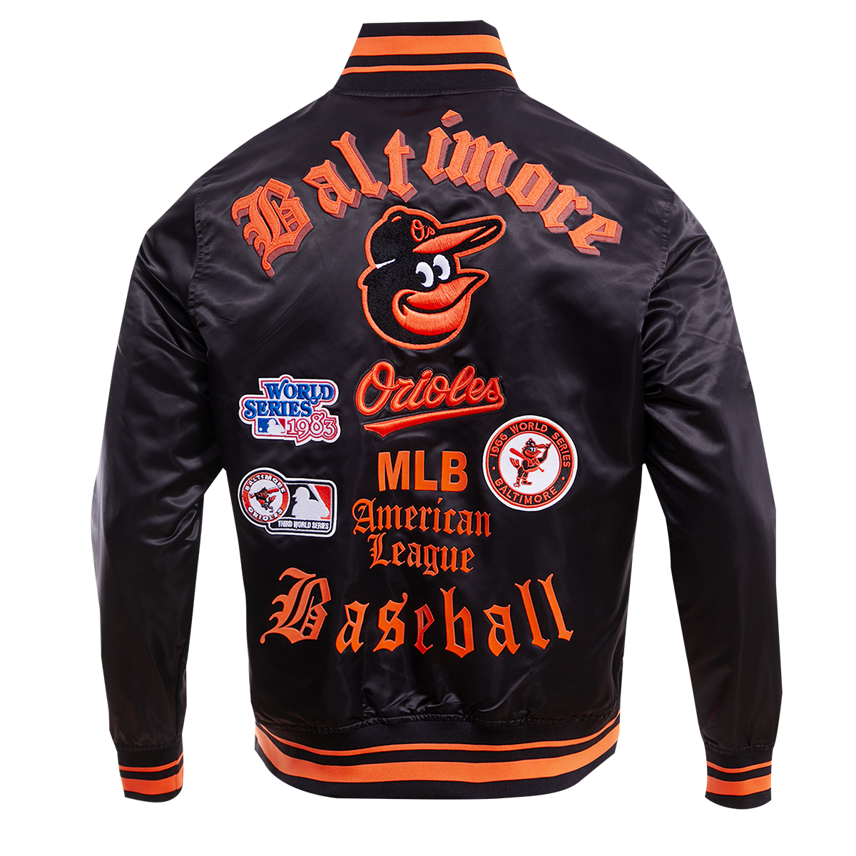 MLB Baltimore Orioles Varsity Jacket  MLB Baltimore Orioles Varsity Jacket