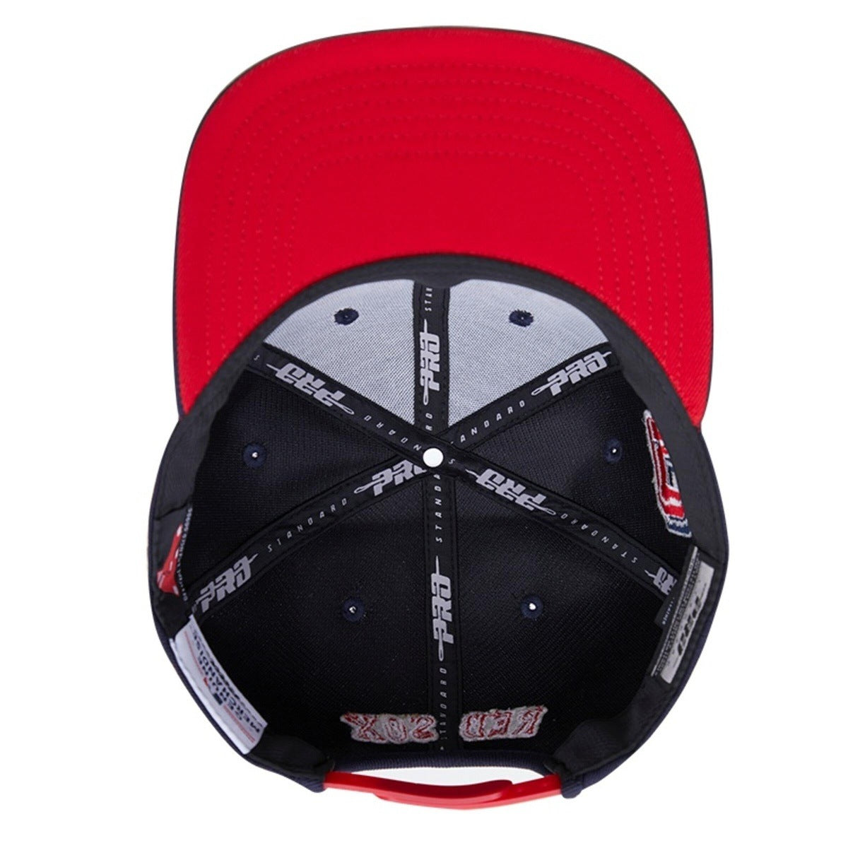 MLB BOSTON RED SOX OLD ENGLISH UNISEX SNAPBACK (MIDNIGHT NAVY)