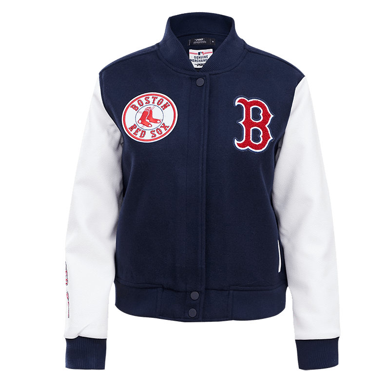 Women's Boston Red Sox Pro Standard Navy Classic Fleece Pullover
