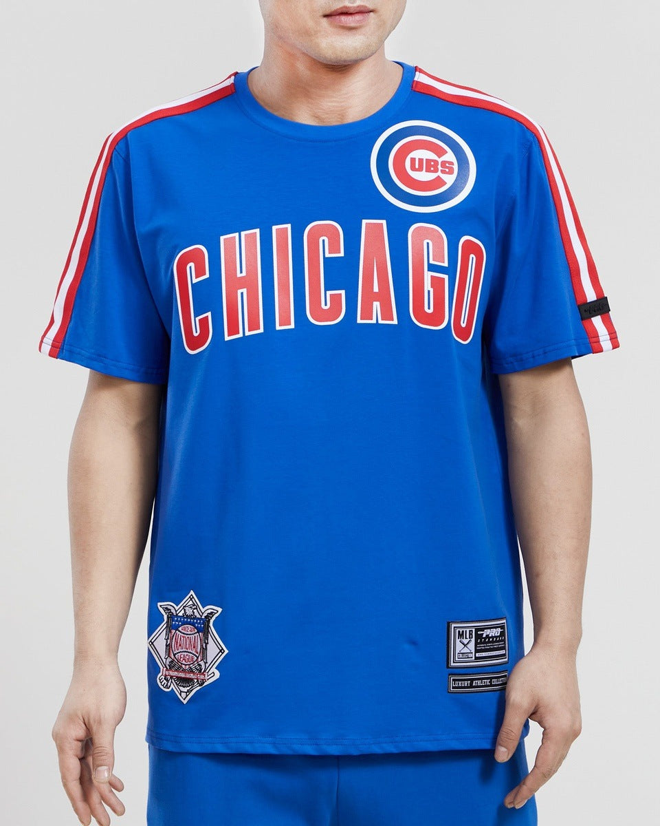 CHICAGO CUBS LOGO PRO TEAM TAPING SHIRT (ROYAL BLUE)