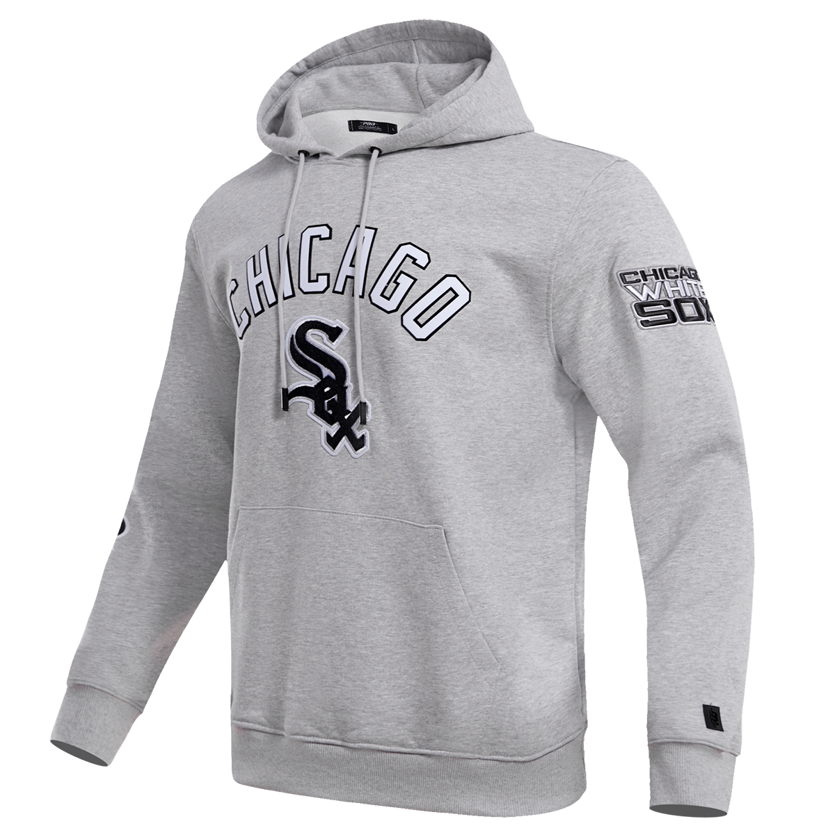 Pro Standard Men's Black Chicago White Sox Team Logo Pullover Hoodie - Black