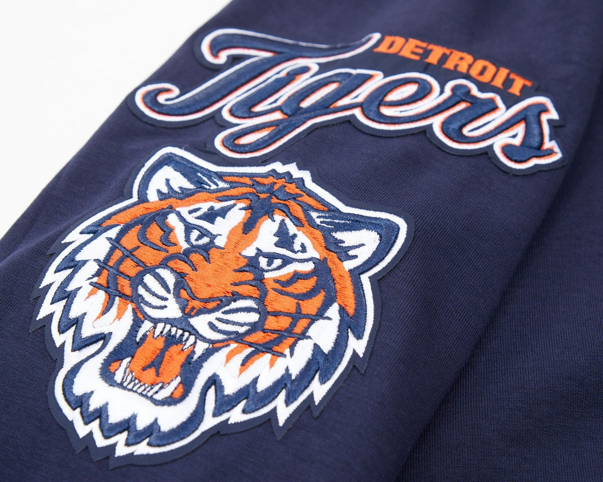 Detroit Tigers Retro Classic Flc Po Hoodie (EGGSHELL/MIDNIGHT NAVY