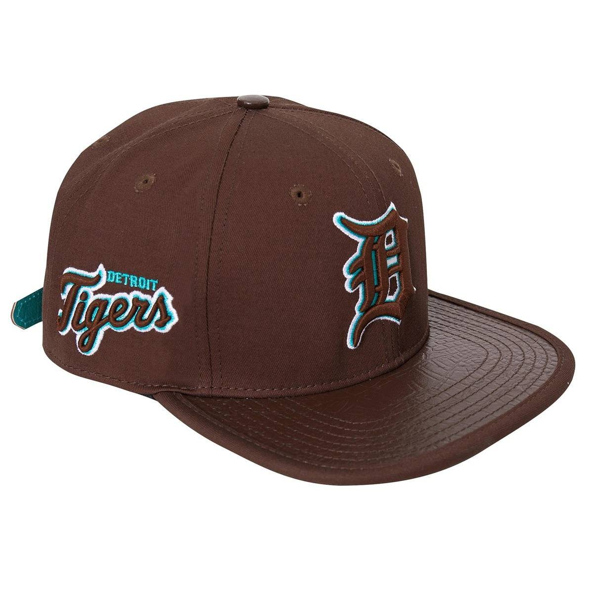 MLB DETROIT TIGERS LOGO DOUBLE OUTLINE GATOR VISOR UNISEX STRAPBACK HA ...