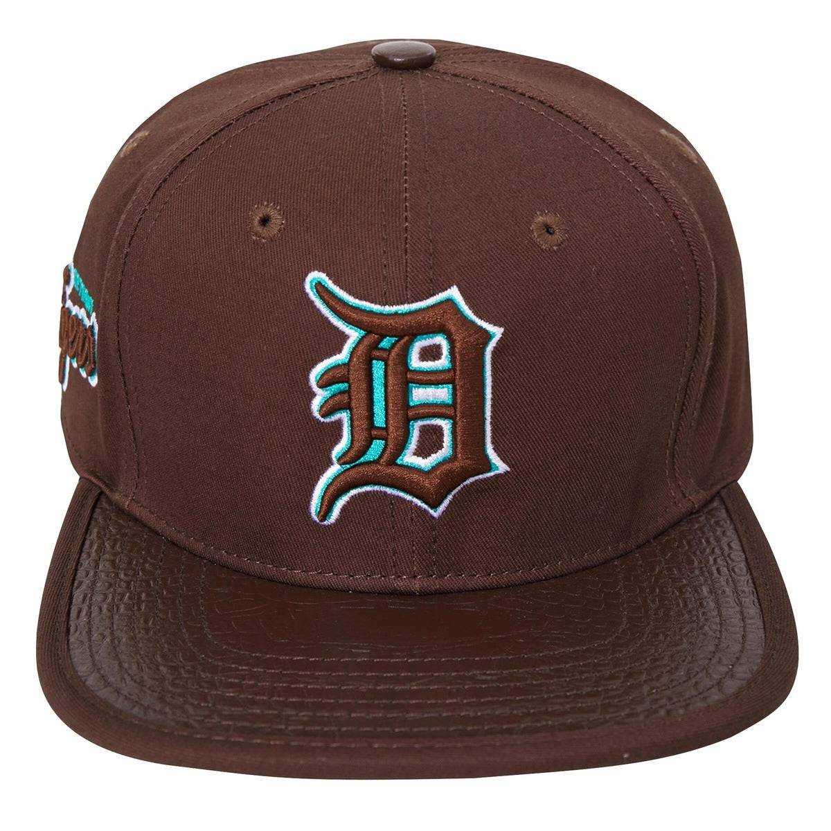 MLB DETROIT TIGERS LOGO DOUBLE OUTLINE GATOR VISOR UNISEX STRAPBACK HA ...