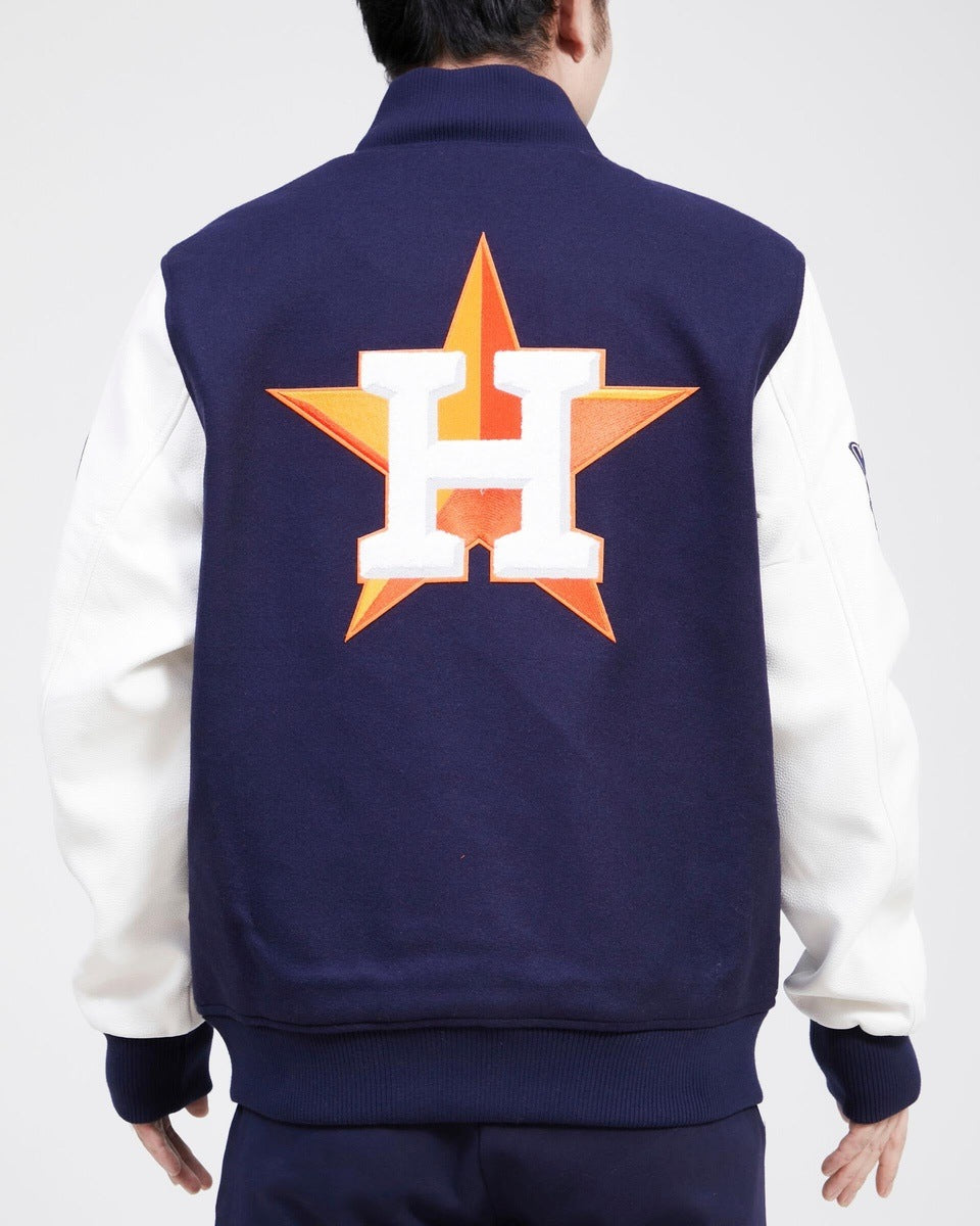 Houston Astros Navy White Varsity Jacket