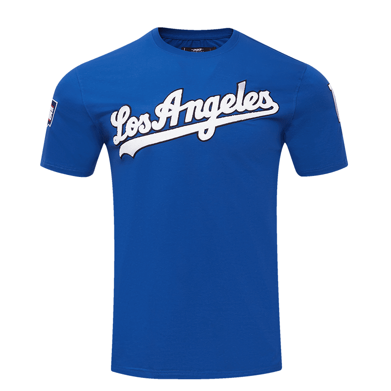 Los Angeles Dodgers Pro Standard Cooperstown Collection Old English T-Shirt  - Cream