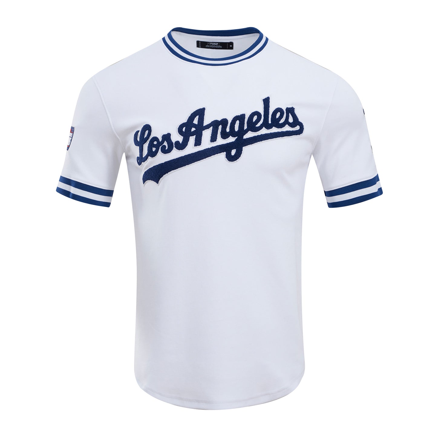LOS ANGELES DODGERS CLASSIC CHENILLE DK TEE (WHITE)