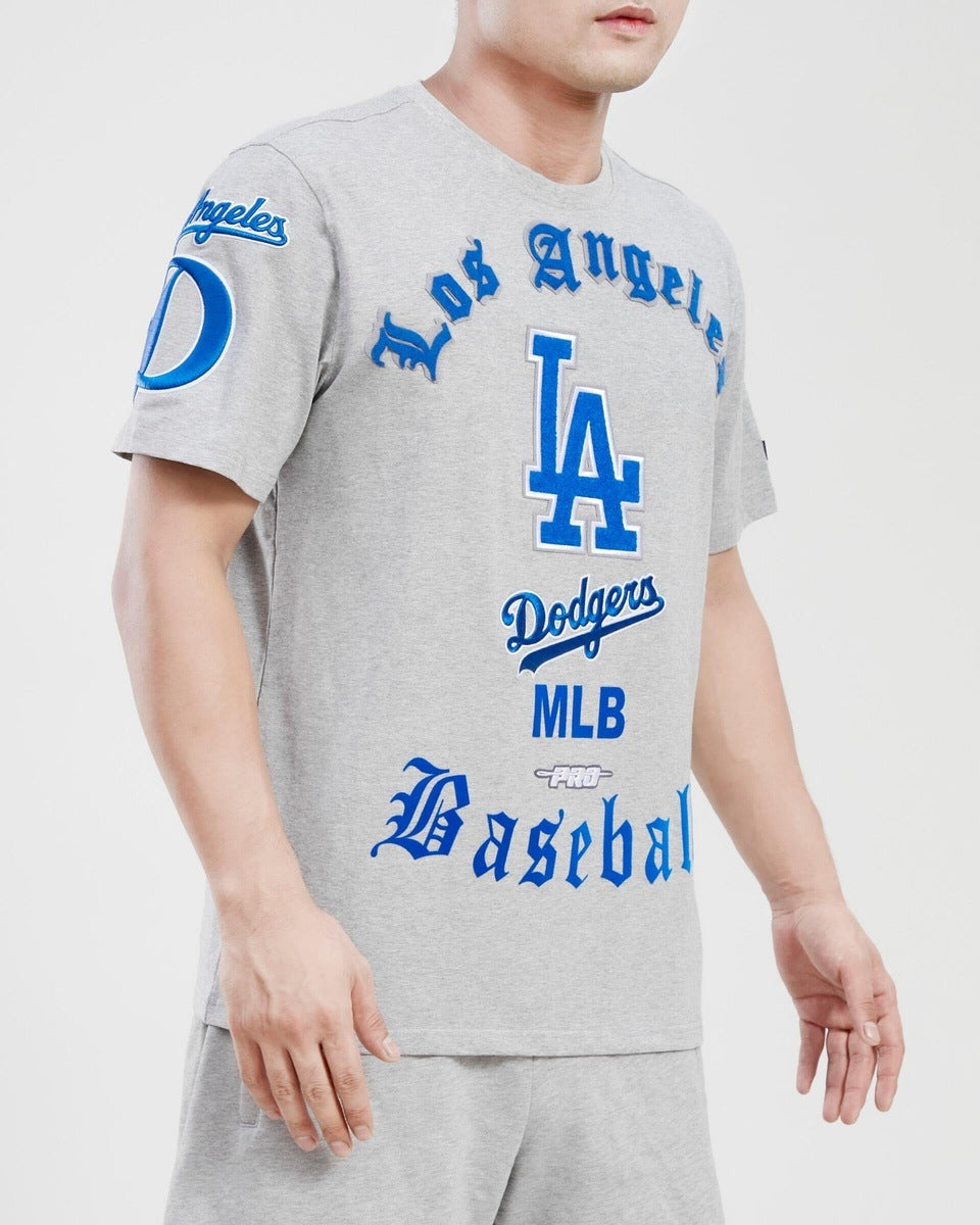 New era MLB Camo Los Angeles Dodgers Short Sleeve T-Shirt Grey