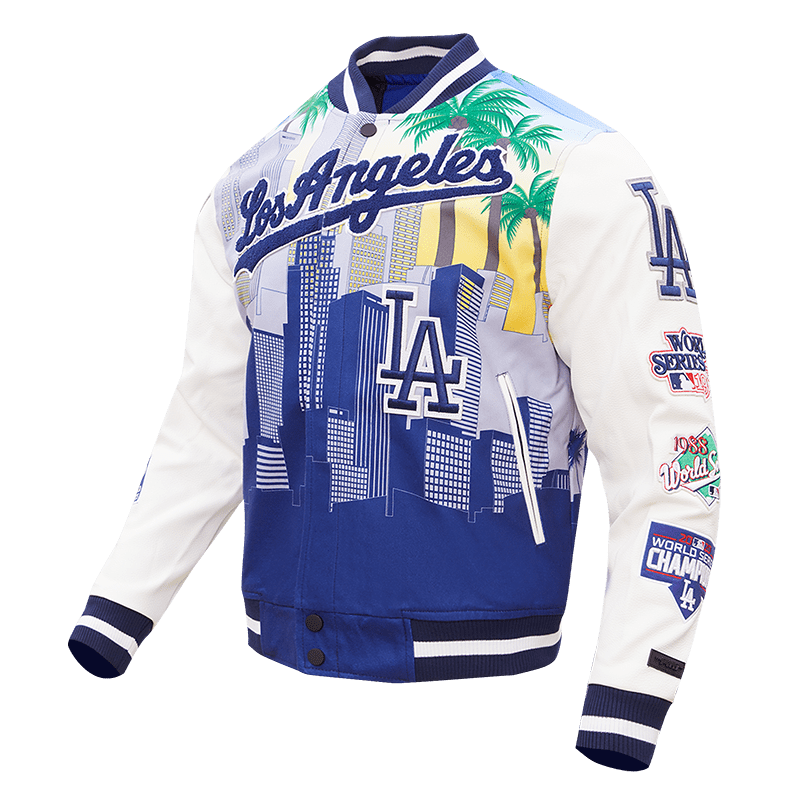 Shop Pro Standard Los Angeles Dodgers Remix Varsity Jacket