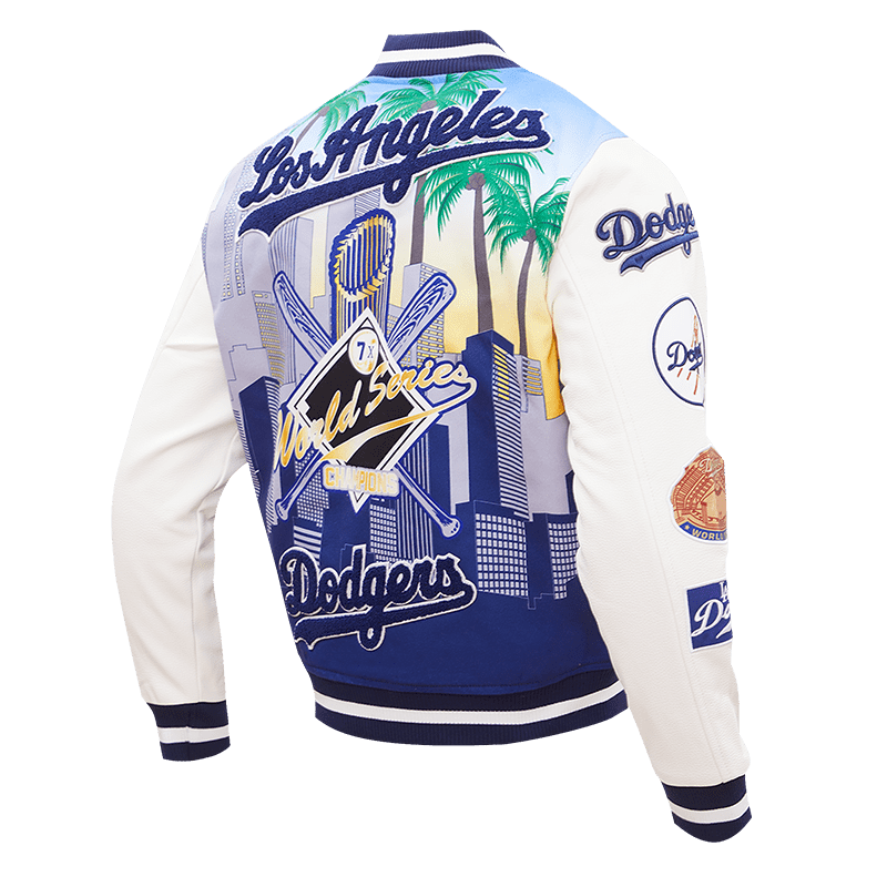 Pro Standard MLB Los Angeles Dodgers Remix Varsity Jacket