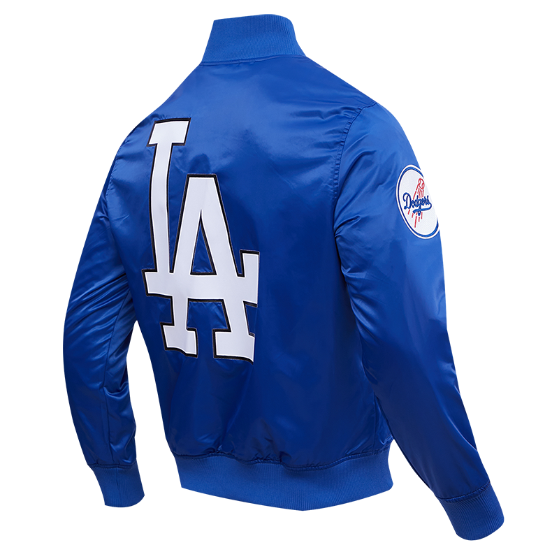 Los Angeles DODGERS ROSE SATIN JACKET (DOGERS BLUE) – Pro Standard