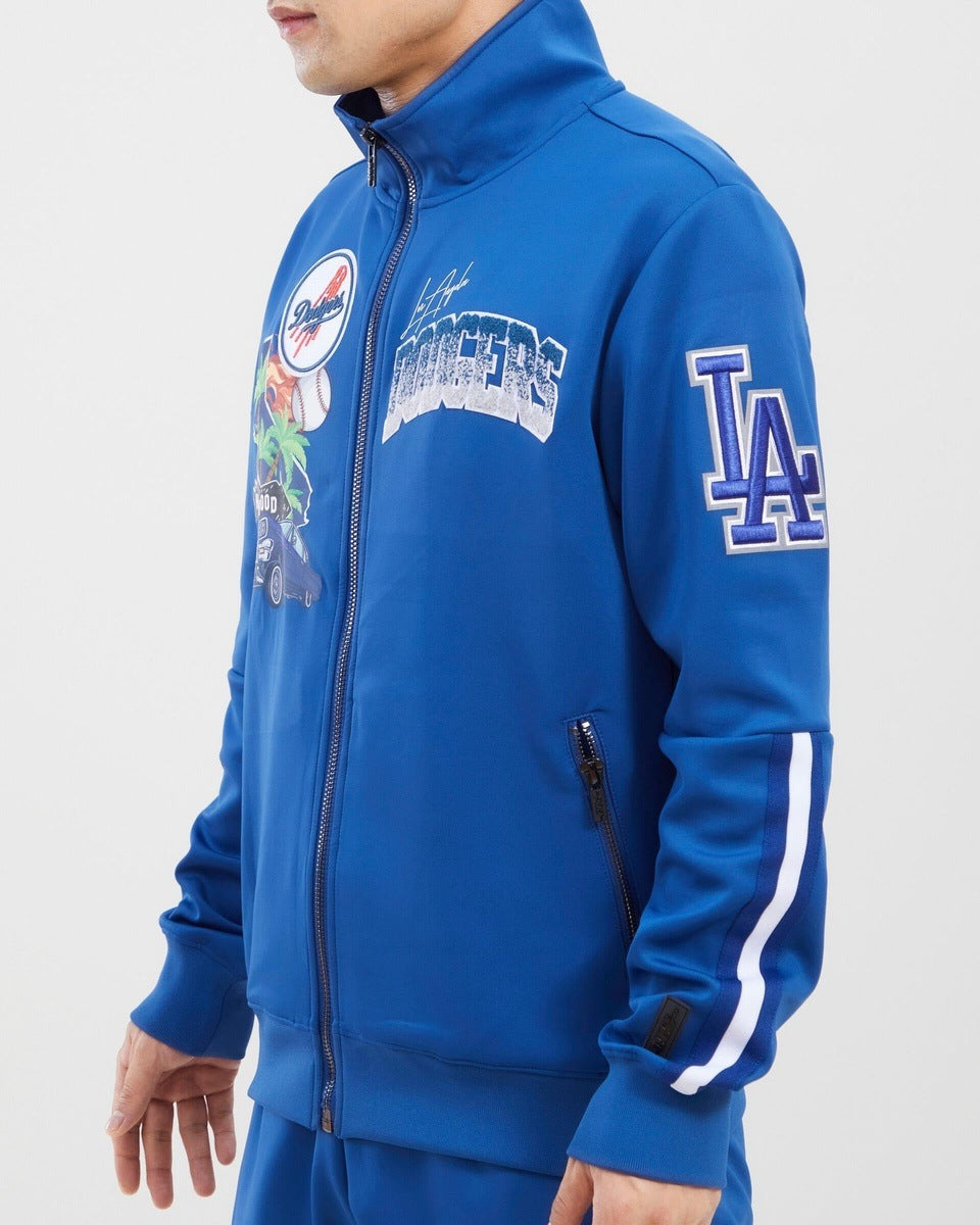 LOS ANGELES DODGERS CLASSIC DK TRACK JACKET (DOGERS BLUE) – Pro Standard