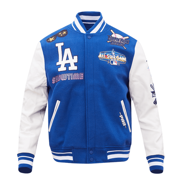 Pro Standard Womens Brooklyn Dodgers NFL Wool Varsity Jacket