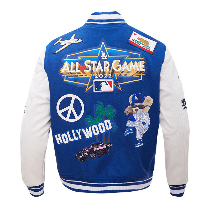 Men's Pro Standard White Los Angeles Dodgers Remix Full-Zip Varsity Jacket  - ShopStyle