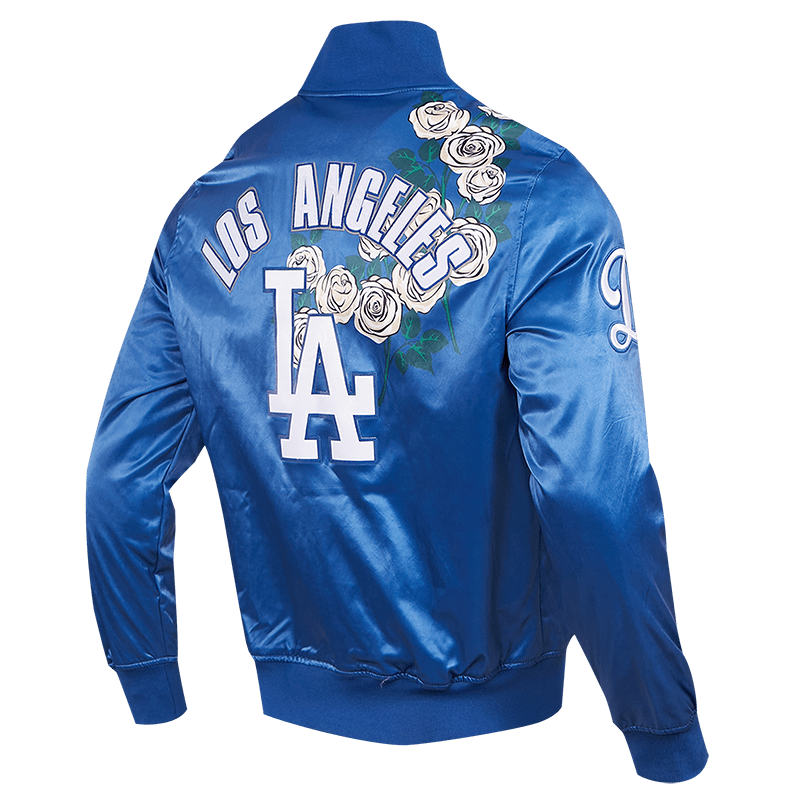 PRO STANDARD Dodgers Roses Satin Jacket LLD635623SH-DBL - Shiekh